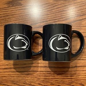 NWT! Penn State University mugs- pair of 2